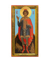 Daniel the Prophet - Polished 100% handpainted icon in canvas with 24K gold background on specially crafted wood - Mount Athos