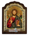 Jesus Christ Pantocrator (Silver icon - C Series)-Christianity Art