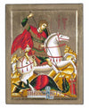 Saint George (Engraved icon - S Series)-Christianity Art