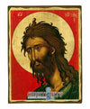 Saint John the Baptist (Aged icon - SW Series)-Christianity Art