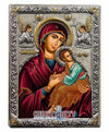 Virgin Mary of Passion (Silver icon - G Series)-Christianity Art