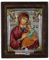 Virgin of Passion (Silver - Engraved icon - D Series)-Christianity Art